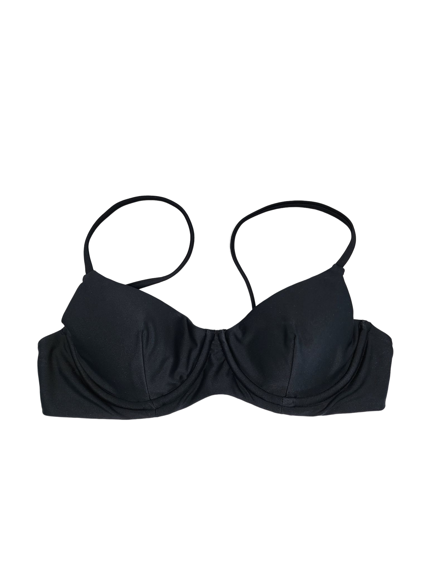 Classic Under Wired Bikini Top In Black